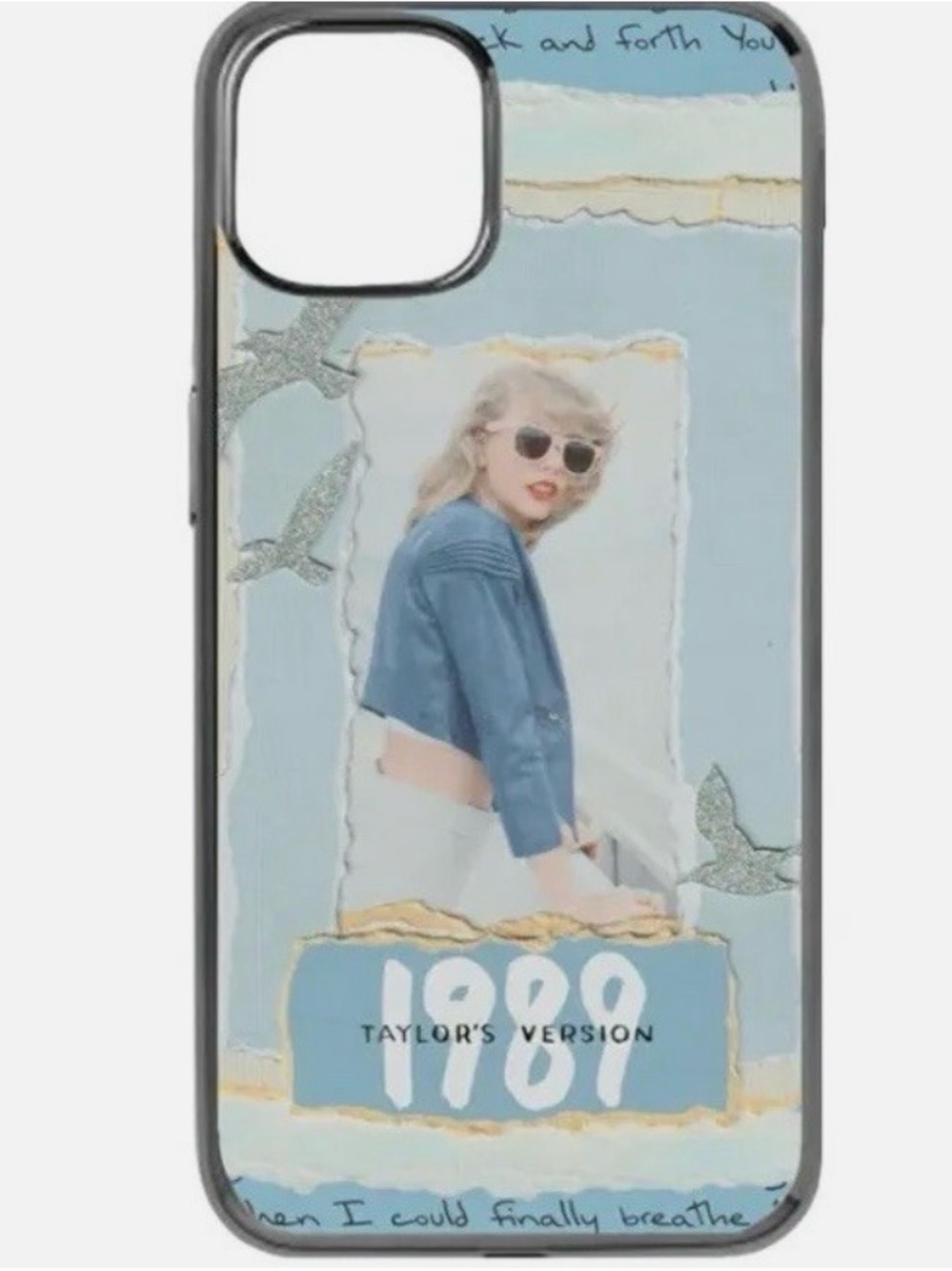Taylor Swift Blue 1989 Album Art iPhone 15 Case. Official Merchandise. NWT